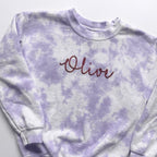 Personalized Tie-Dye Kids Sweatshirt With Name