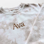 Personalized Tie-Dye Kids Sweatshirt With Name