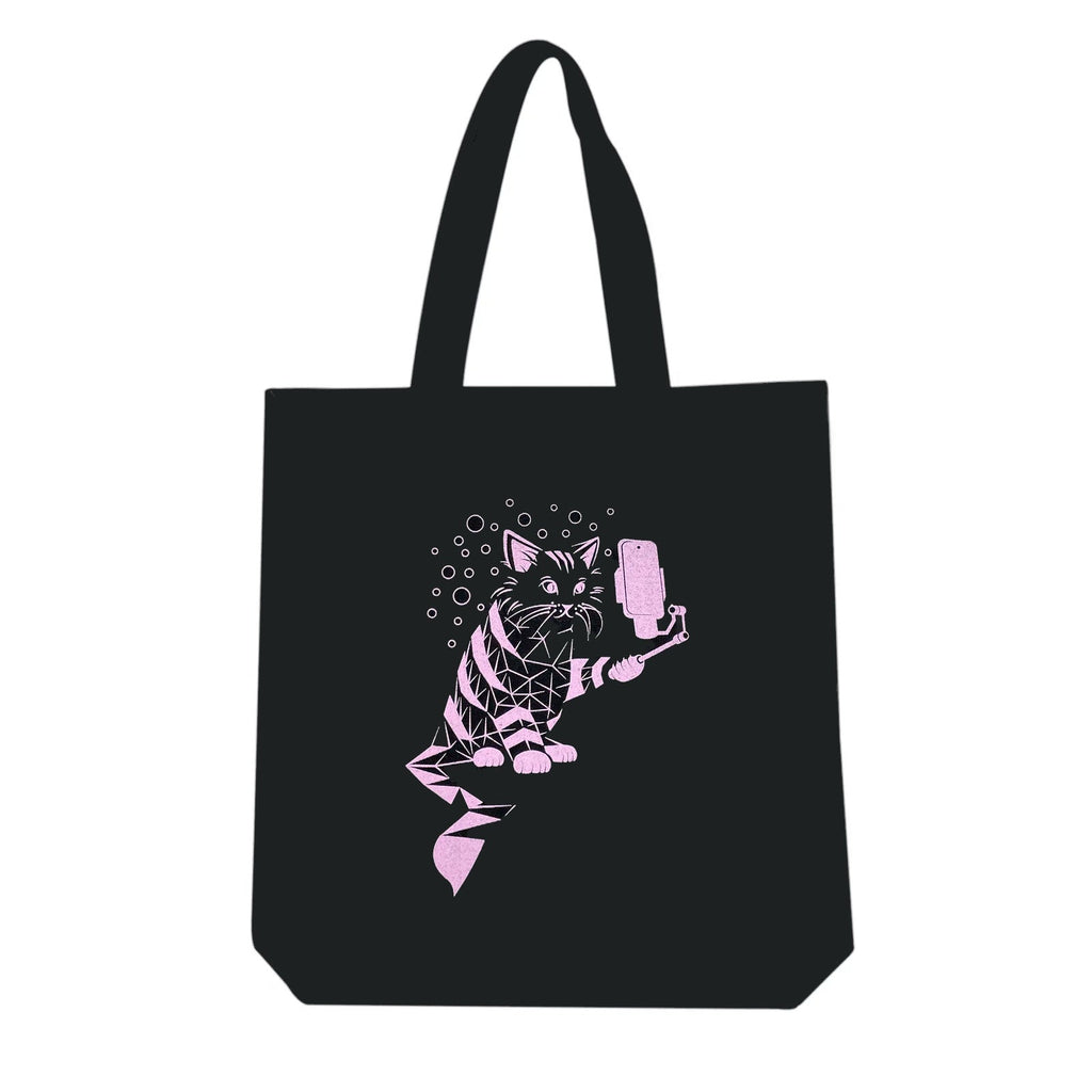 Snap Cat Tote Bag