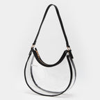 Transparent Shoulder Hobo Bag – Stadium and Concert Approved