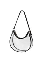Transparent Shoulder Hobo Bag – Stadium and Concert Approved
