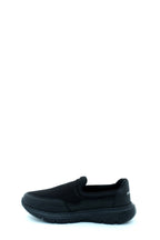 Black Chunky-Sole Slip-On Sneakers for Men | Wessi