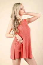 Women's Loungewear Set - Soft & Comfy Slit Sweater - Two Piece