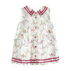 Victorian Rosebud Dress | Handcrafted Cotton Tea Dress