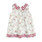 Victorian Rosebud Dress | Handcrafted Cotton Tea Dress