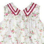 Victorian Rosebud Dress | Handcrafted Cotton Tea Dress