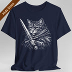 Warrior Cat Fantasy Kids T-Shirt