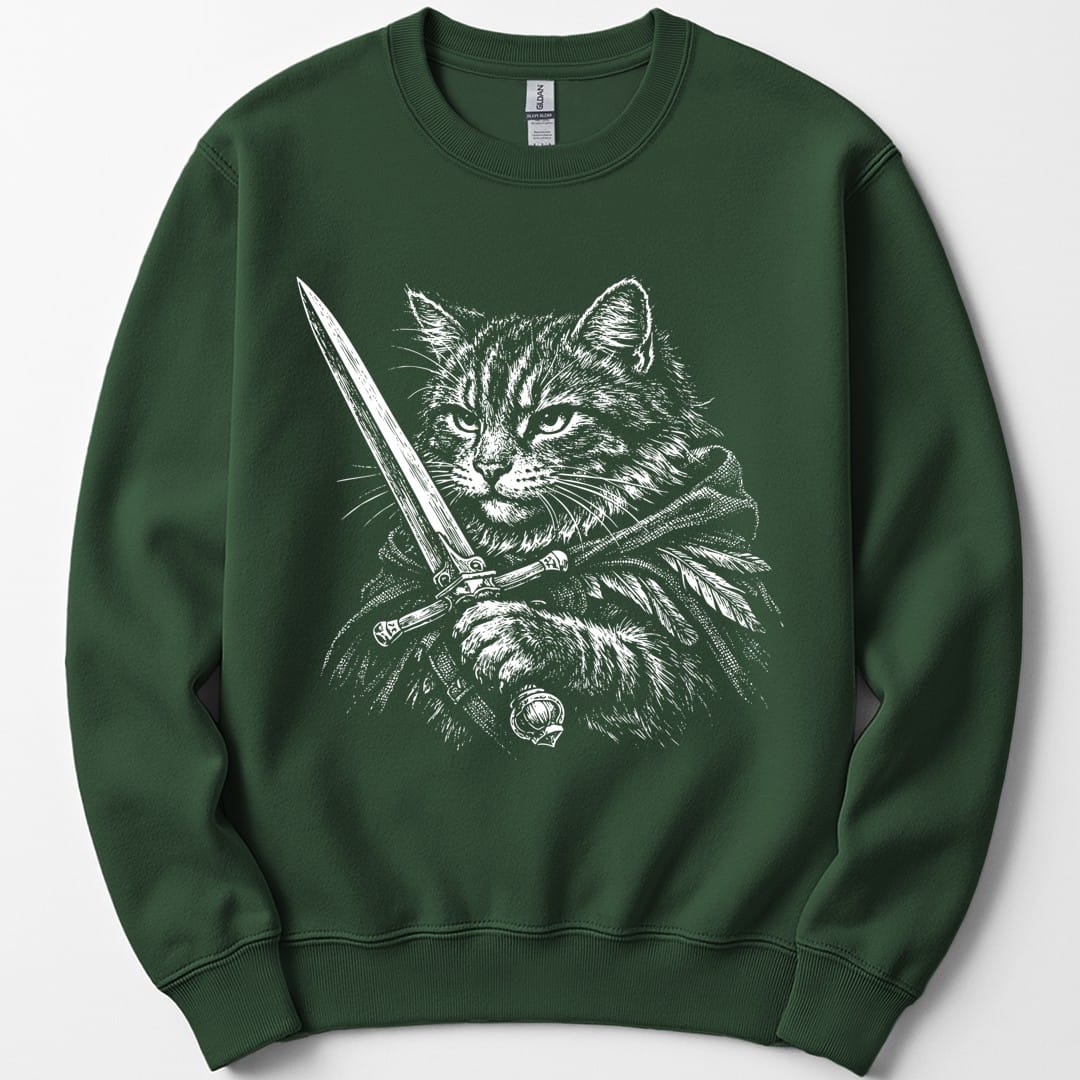 Warrior Cat Fantasy Sweatshirt