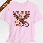 We Ride At Dawn Dragon Cat Kids T-Shirt
