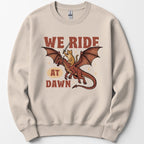 We Ride At Dawn Dragon Cat Sweatshirt