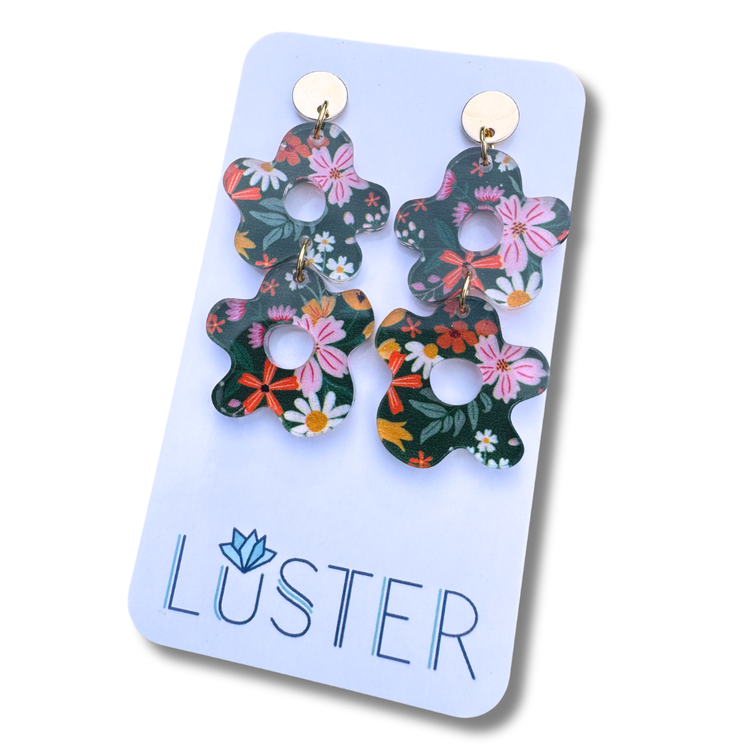 Bold Wildflower Earrings