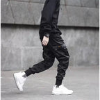 YE2032 Matte Black Joggers