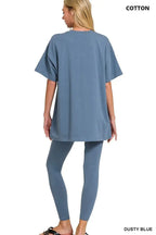 Women's Loungewear Set Cotton Loungewear Set - Soft & Comfy - Women's Pajama
