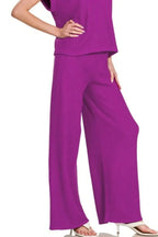 Women's Loungewear Set - Comfy Rolled Sleeve - Relaxed Fit