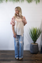 Zia Embroidered Blouse - small and medium remain